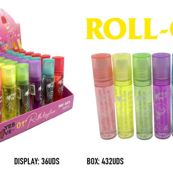 LIP GLOSS ROLL ON FRUTAS