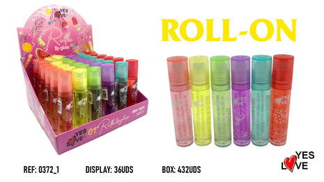 LIP GLOSS ROLL ON FRUTAS