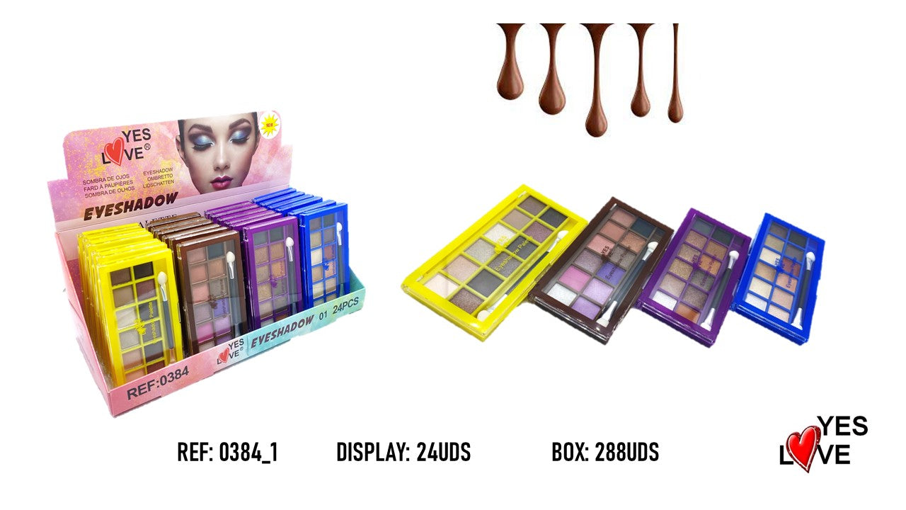 PALETA CHOCOLATE COLORES