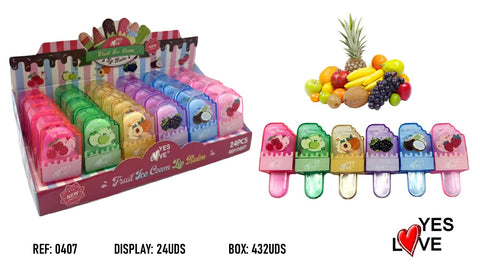 BÁLSAMO LABIAL HELADO FRUTAS ICE CREAM