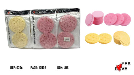 DOUBLE MAKEUP REMOVER SPONGE