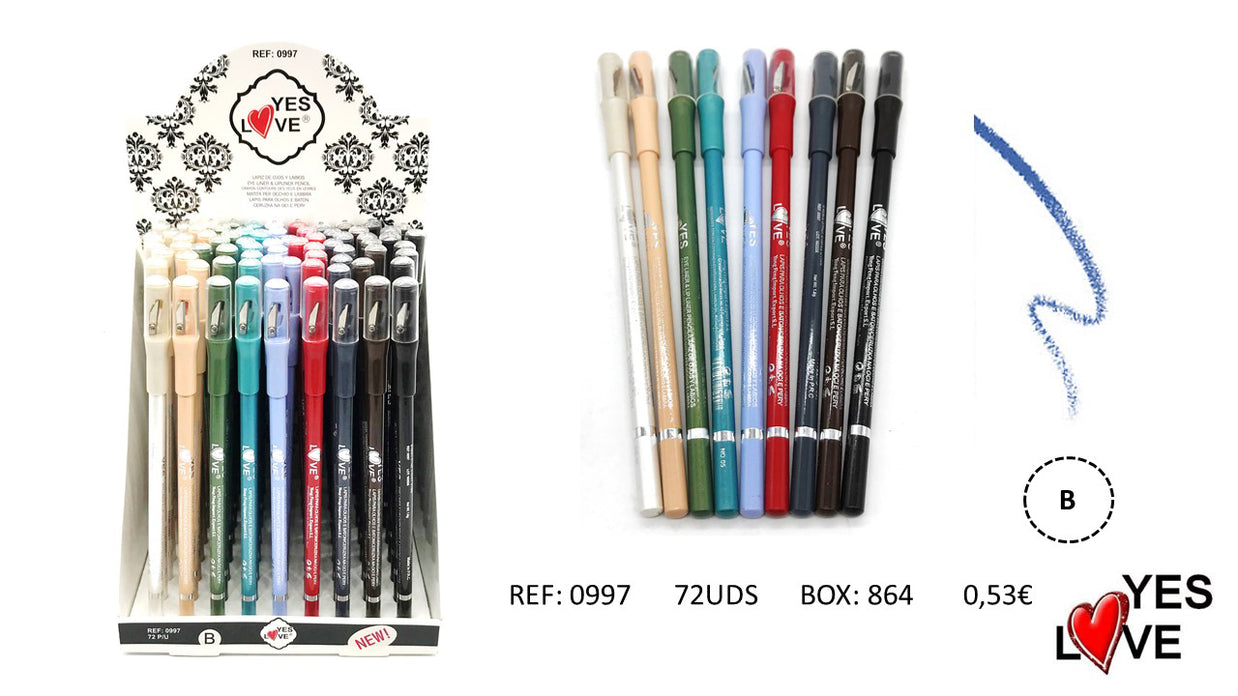 LÁPIZ CON SACAPUNTAS