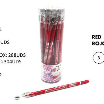 LÁPIZ CON SACAPUNTAS