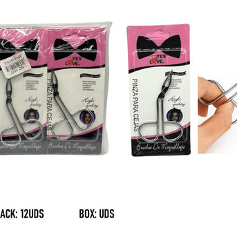 METAL SCISSOR-SHAPED TWEEZERS