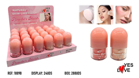 COLORETE EN POLVO CON BORLA