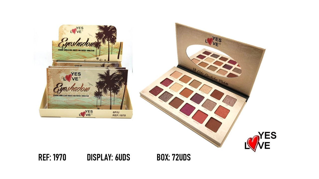 SET PALMERAS SOMBRA DE OJOS