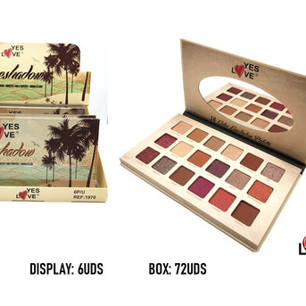 SET PALMERAS SOMBRA DE OJOS