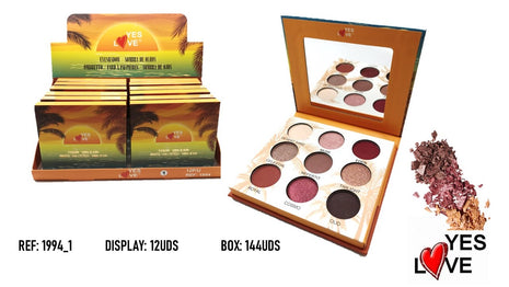 SET SOMBRA OJOS NARANJA