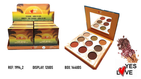 SET SOMBRA OJOS NARANJA
