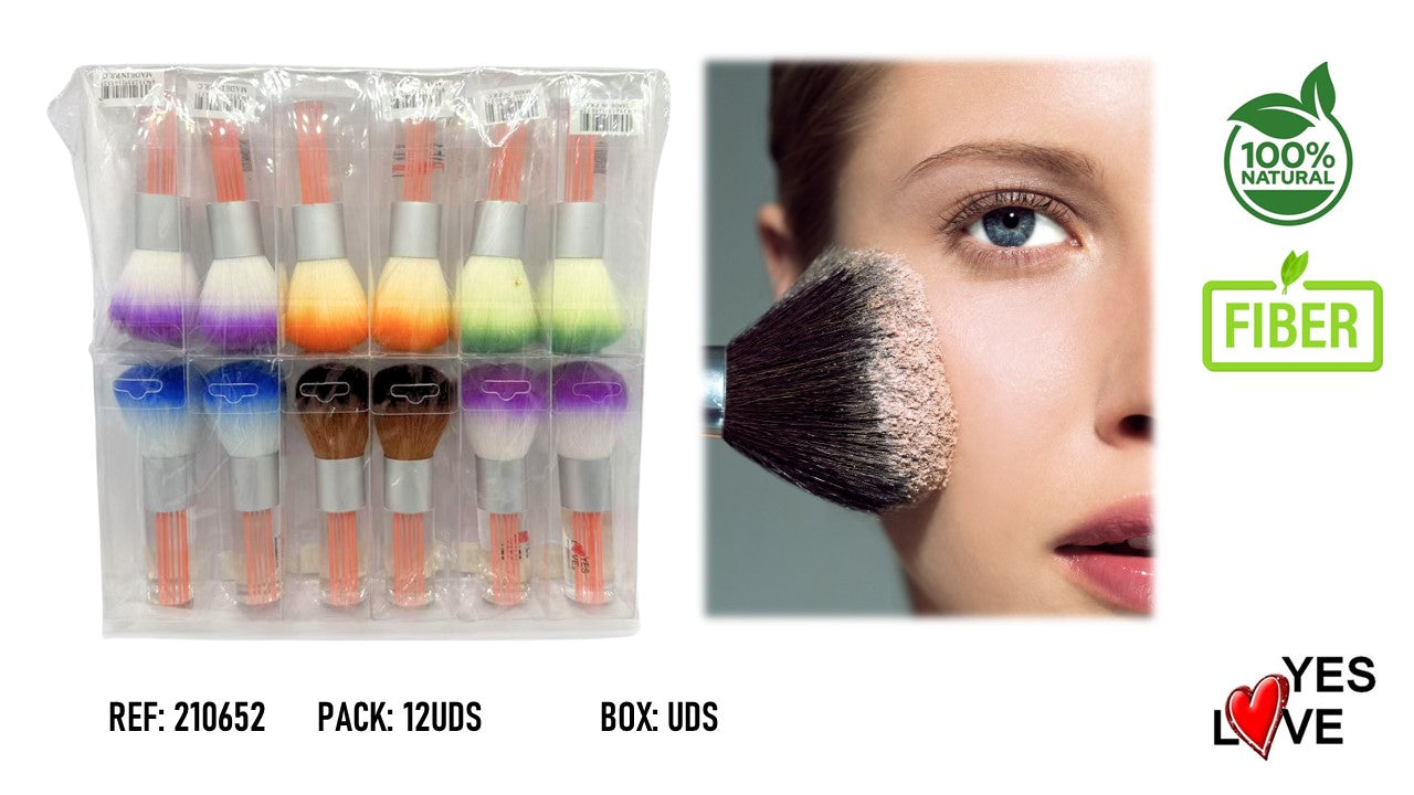 BROCHA PELO NATURAL SUAVE COLORES