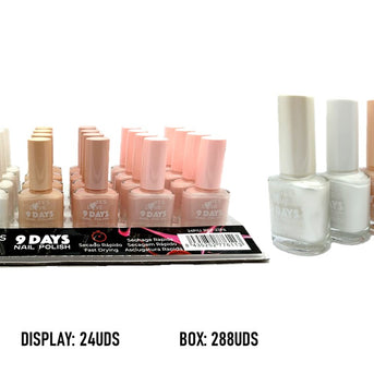 ESMALTE DE UÑAS 9 DIAS COLOR