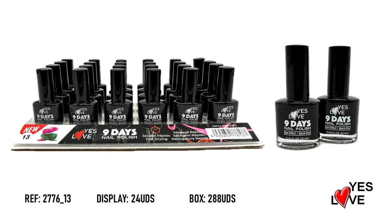 ESMALTE DE UÑAS 9 DIAS COLOR