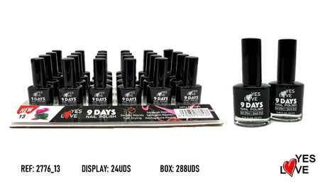 ESMALTE DE UÑAS 9 DIAS COLOR