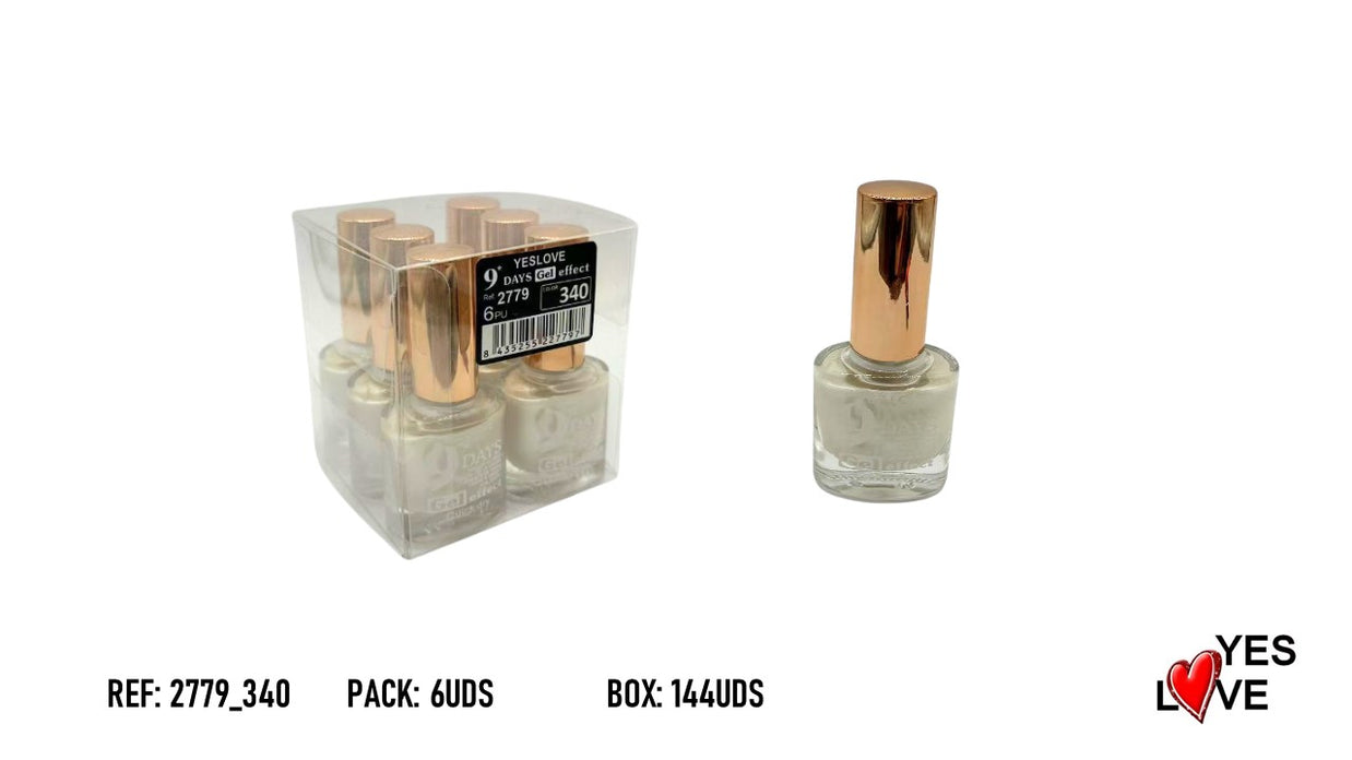 ESMALTES 9 DIAS 6UDS