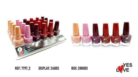 ESMALTE DE UÑAS COLORIDO