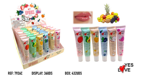 BRILLO DE LABIOS HIDRATANTE FRUTAS MIX TUBO