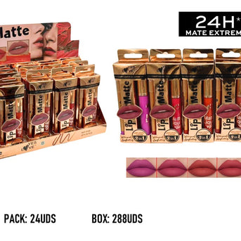 24H LONG-LASTING PENCIL + MATTE GLOSS SET 