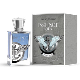 PERFUME 100ML HOUSE OF MORAIS INSTINCT AQUA HOMME