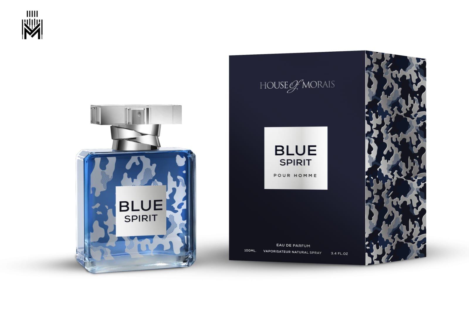 PERFUME 100ML HOUSE OF MORAIS BLUE SPIRIT HOMME