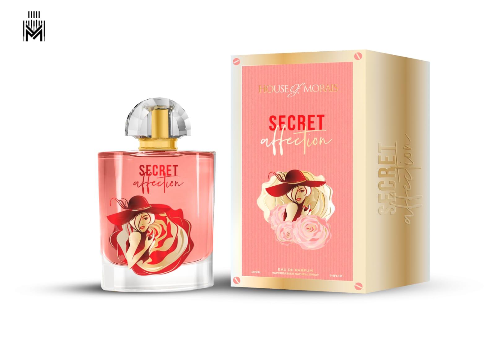 PERFUME 100ML HOUSE OF MORAIS SECRET AFFECTION