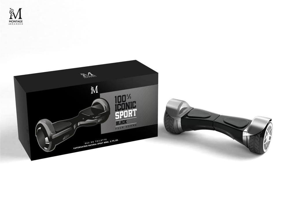 PERFUME 100ML 100% ICONIC SPORT BLACK