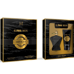 SET PERFUME 50MLG FOR MEN DEEP BLACK