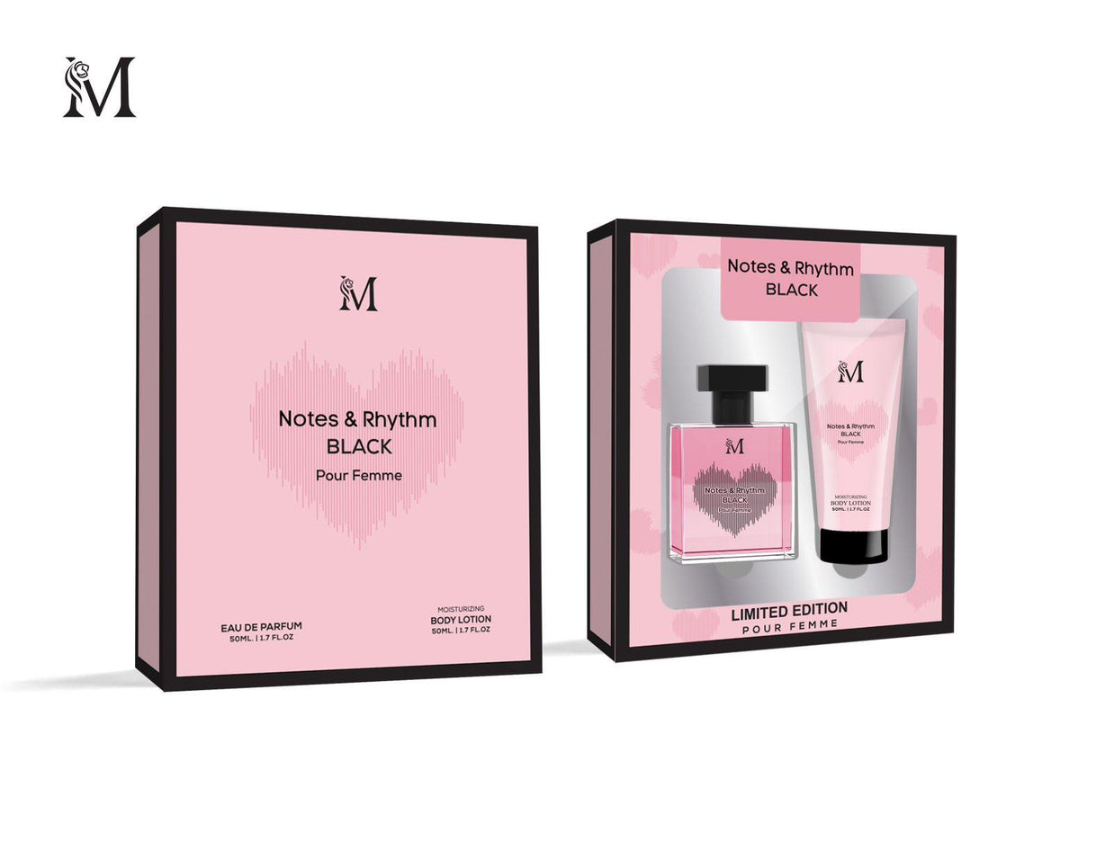 SET PERFUME 50ML NOTES & RHYTHM LIMITED EDITION