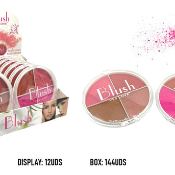 4-COLOR POWDER BLUSH 