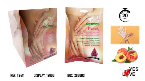 MASCARILLA MANOS MELOCOTON