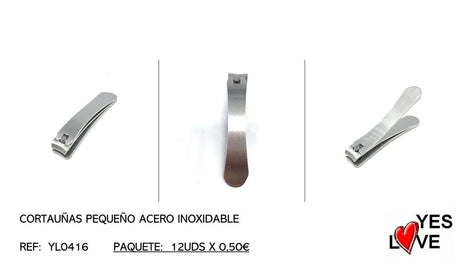 SMALL STEEL NAIL CLIPPER