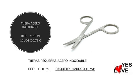 SMALL STAINLESS STEEL SCISSORS