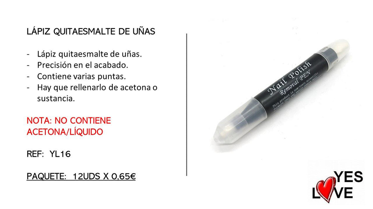 NAIL POLISH REMOVER PENCIL